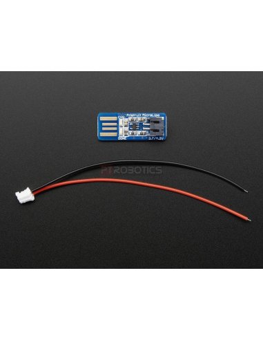 Adafruit Micro Lipo - USB LiIon LiPoly charger | Carregador de Baterias