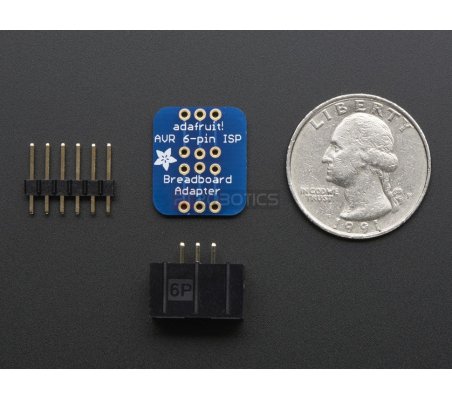 Adafruit 6-pin AVR ISP Breadboard Adapter Mini Kit Adafruit