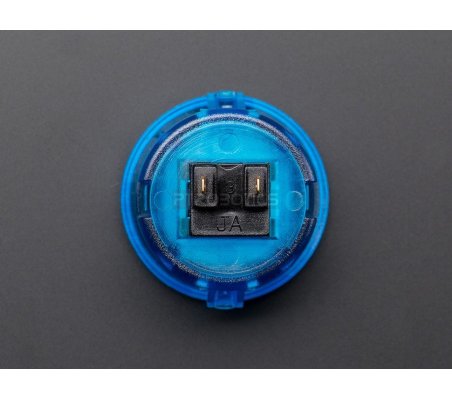 Butão Arcada (Arcade Button) - 30mm Translucido Azul Adafruit