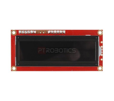 SparkFun Serial Enabled 16x2 LCD - Branco on Black 3.3V Sparkfun