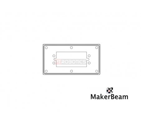 MakerBeam Servo bracket Makerbeam