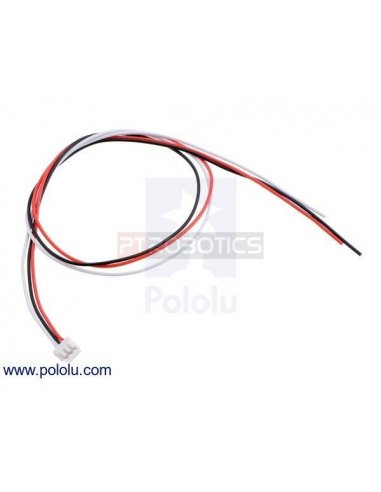 3-Pin Female JST ZH-Style Cable (30cm) for Sharp GP2Y0A51 Distance Sensors Pololu