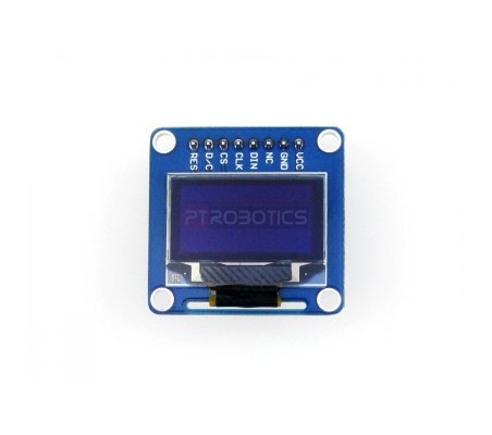 0.96inch OLED w/ SPI/I2C interfaces and vertical pinheader Waveshare