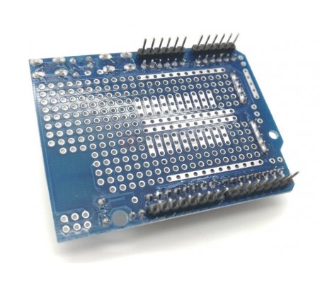 ProtoShield com Mini Breadboard para Arduino Uno Funduino