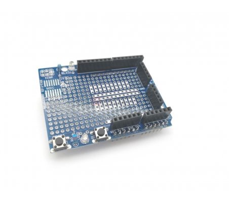ProtoShield com Mini Breadboard para Arduino Uno Funduino