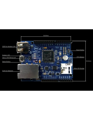 PHPoC Shield for Arduino Sollae Systems