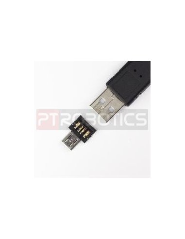 USB to microUSB OTG Converter Shim Pimoroni