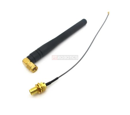 GSM Antenna with Interface Cable(Long & SMA Plug Right Angle) Itead