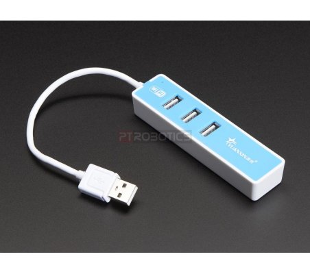 USB 2.0 WiFi Hub with 3 USB Ports Adafruit