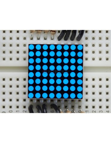 Miniature 8x8 Azul LED Matrix | Matriz de Led