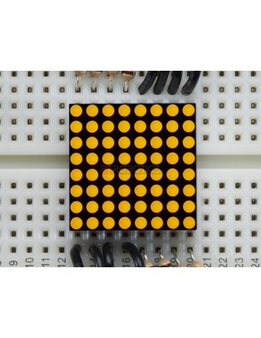 Miniature 8x8 Amarelo LED Matrix | Matriz de Led