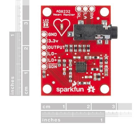 SparkFun Single Lead Heart Rate Monitor - AD8232 Sparkfun
