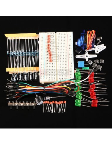PTRobotics Component Kit for Arduino - Essential