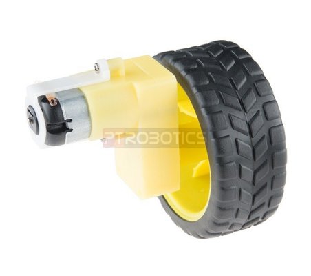 Wheel - 65mm (Rubber Tire, Pair) Sparkfun