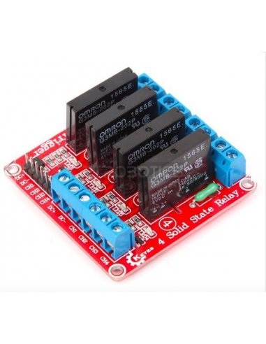4 Channel Solid State Relay Module For Arduino