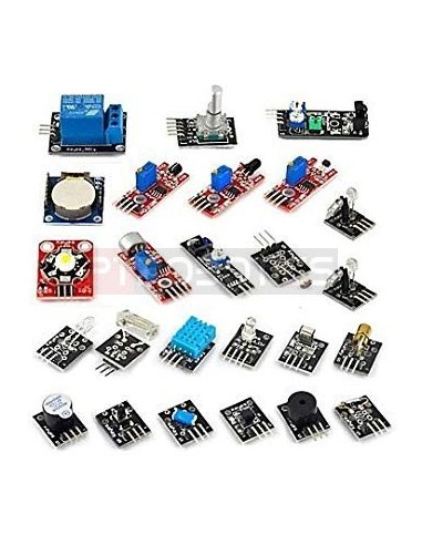 24 in 1 Sensor Kit for Arduino and Raspberry Pi