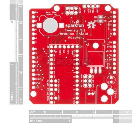 Teensy Arduino Shield Adapter Sparkfun