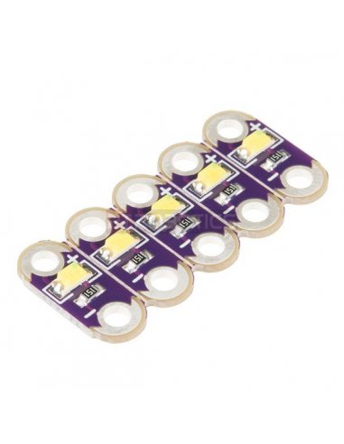 LilyPad LED Branco (5pcs) Sparkfun