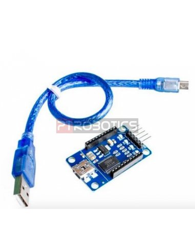 Adaptador de USB para serial tipo XBEE com IC FT232RL | Conversores
