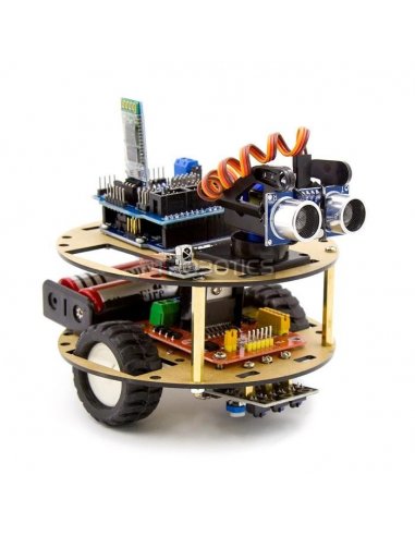 2WD Intelligent Robot Turtle Kit | Chassi de Robo