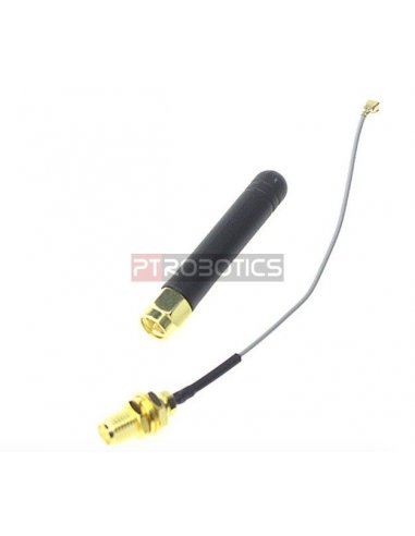 GSM Antenna with Interface Cable (Short & SMA Plug Straight)