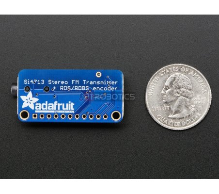 Adafruit Stereo FM Transmitter with RDS/RBDS Breakout - Si4713