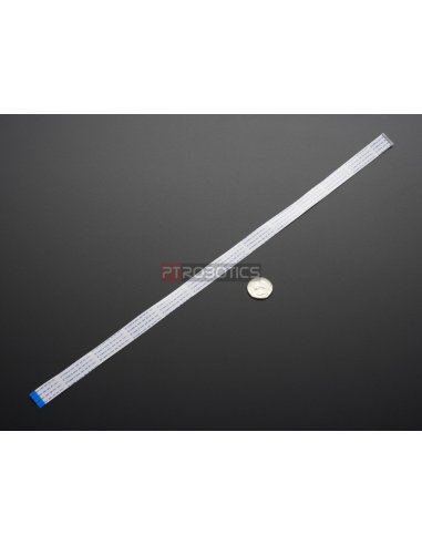Flex Cable for Raspberry Pi Camera or Display - 18" / 457mm Adafruit