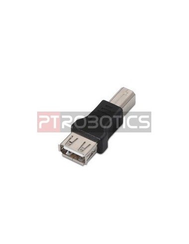 Adaptador USB A Fêmea para USB B Macho | Ficha USB