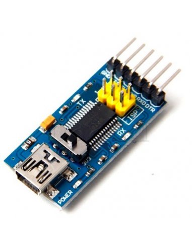 Modulo conversor de USB em TTL (5V) com Ic FT232RL, para Arduino
