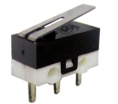 MicroSwitch Small Normal Lever 125V 1A