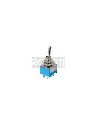 Toggle Switch DPDT - ON-OFF-ON - 250V 2A