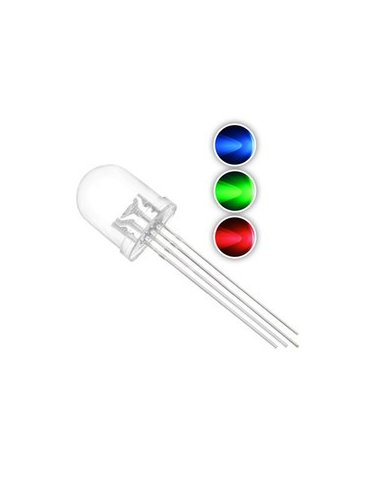 LED 10mm - RGB Clear Common Anode