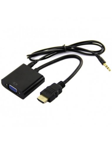 HDMI to VGA w/ audio adapter for the Raspberry Pi | Cabos e adaptadores