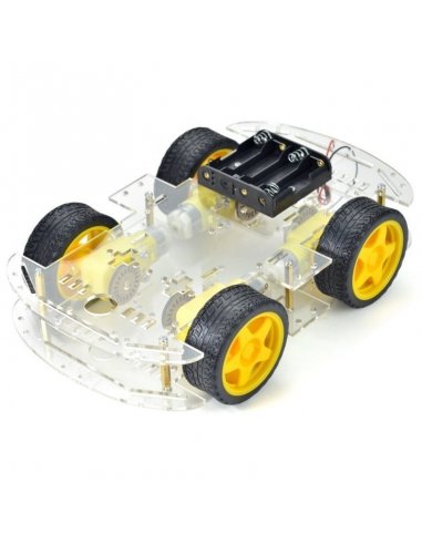 4WD Smart Robot Car Double Chassis Kit | Cartões Memória