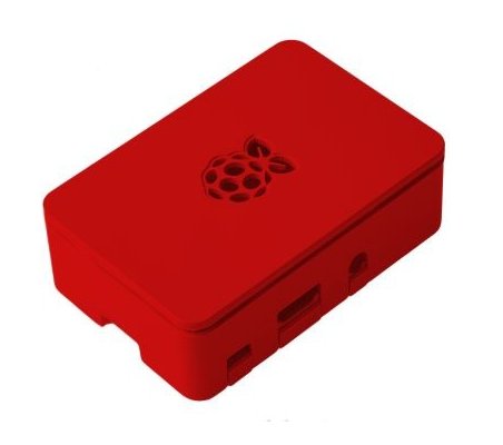 Raspberry Pi 3 Case Vermelho OneNineDesign