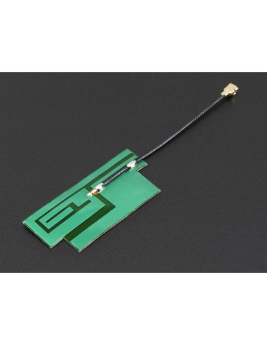 Slim Sticker-type GSM/Cellular Quad-Band Antenna - 3dBi uFL | Antenas