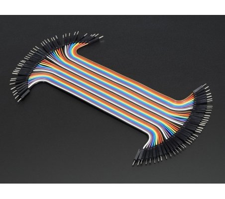 Premium Male/Male Jumper Wires 200mm - Pack of 40