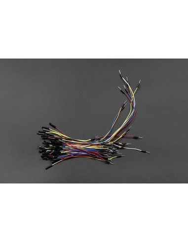 Jumper Wires M/F Pack of 65 mixed colours