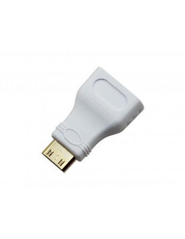 Pi Zero HDMI Adaptor Branco (Mini HDMI to HDMI)
