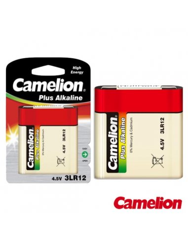 Camelion 3LR12 Plus Alkaline Battery 4.5V 5900mA | Pilhas Alcalinas