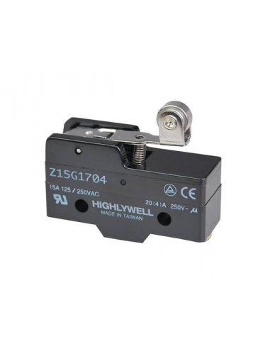 Highly Z15G1704 Microswitch SPDT Roller 20A 250VAC | MicroSwitch