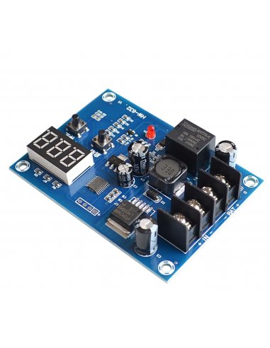 XH-M603 Charging Control Module 12-24V Storage Lithium Battery Charger Control Switch Protection Board w/ LED Display