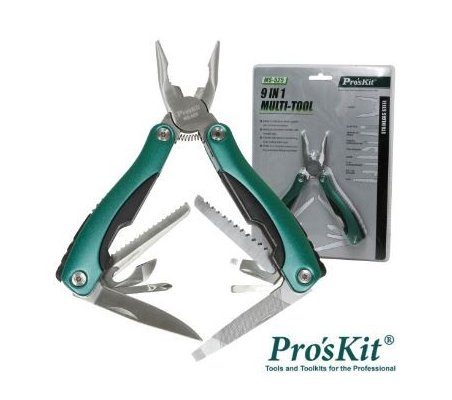 Pro'sKit MS-525 9-in-1 Multi-tool Universal Tool Group Pliers knife