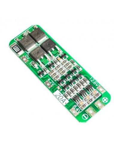 18650 Lithium Battery BMS Protection Board 3S 12.6V 20A