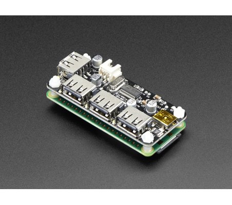 Zero4U - 4 Port USB Hub for Raspberry Pi Zero v1.3