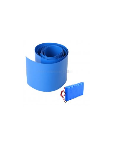 Lithium Battery Heat House Shrink Tube 110mm for 14500, 18650 and 26650 Batteries - 50cm