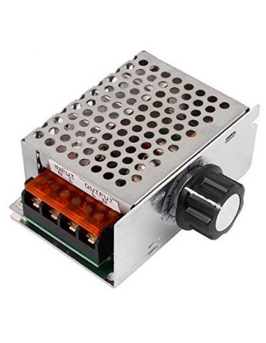 SCR Voltage Regulator | Regulador de Voltagem 4000W Dimmer Motor Speed 220VAC