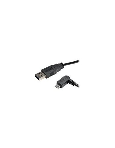 Micro USB Cable Left Angle - 30cm | Cabos de Dados | Cabo HDMI | Cabo USB