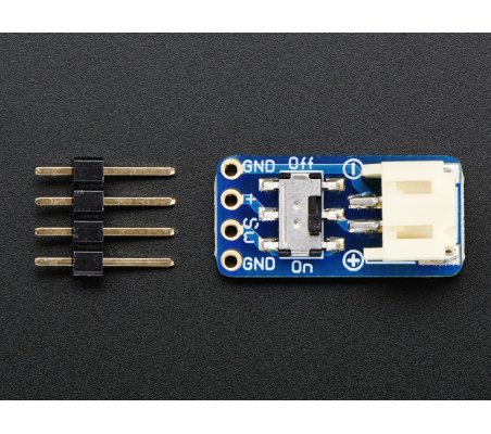 Switched JST-PH 2-Pin SMT Right Angle Breakout Board