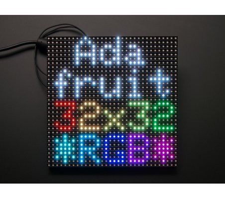 32x32 RGB LED Matrix Panel - 6mm pitch Adafruit